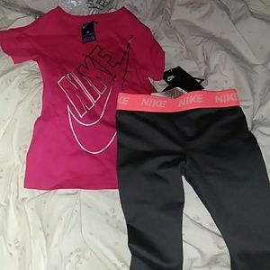 Toddler Nike pants and top sz 2t